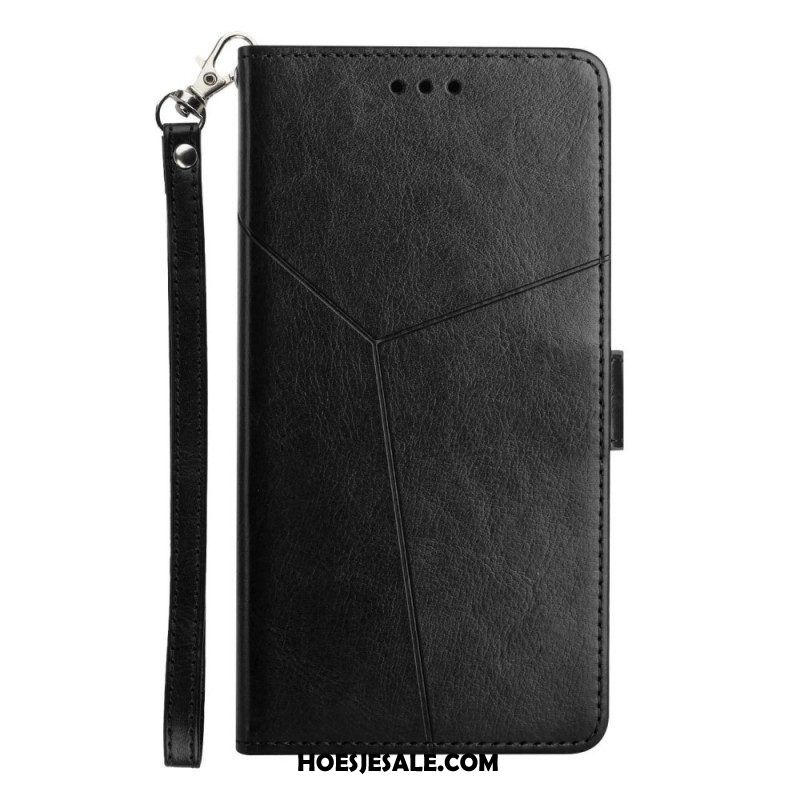 Folio-hoesje voor Sony Xperia 10 IV Met Ketting Y-patroon Met Bandjes