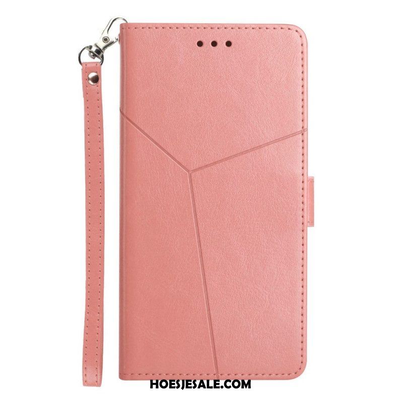 Folio-hoesje voor Sony Xperia 10 IV Met Ketting Y-patroon Met Bandjes