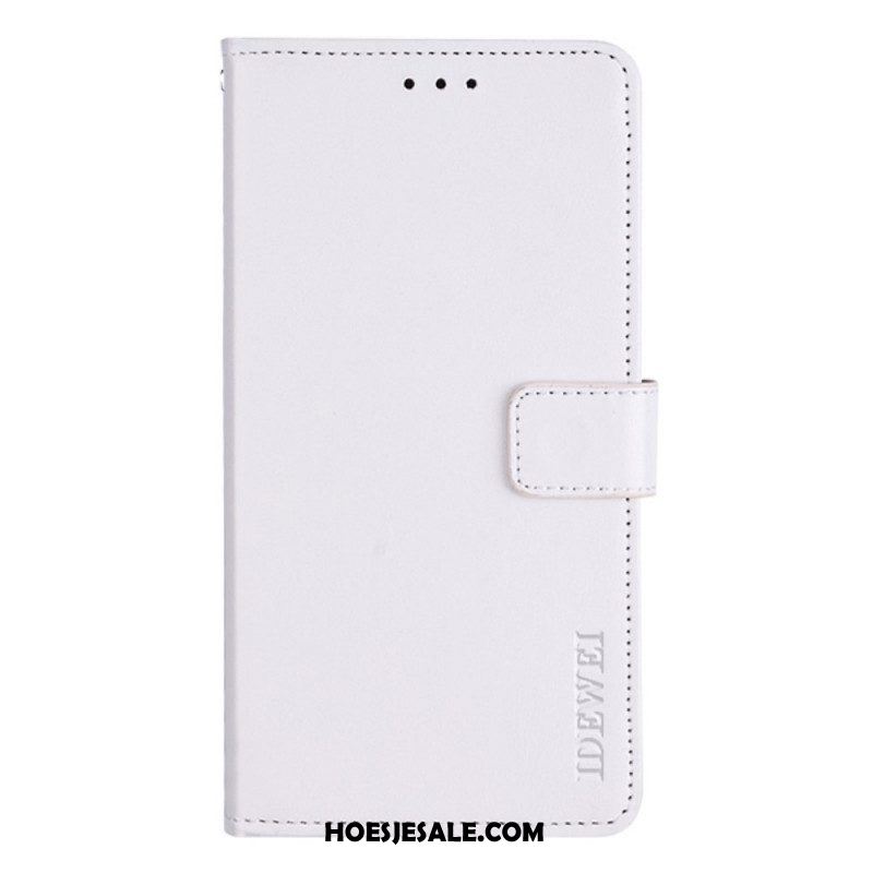 Folio-hoesje voor Xiaomi 12 / 12X Imitatieleer Idewei