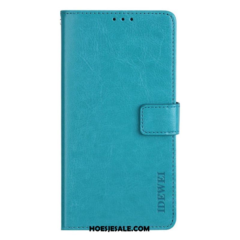 Folio-hoesje voor Xiaomi 12 / 12X Imitatieleer Idewei