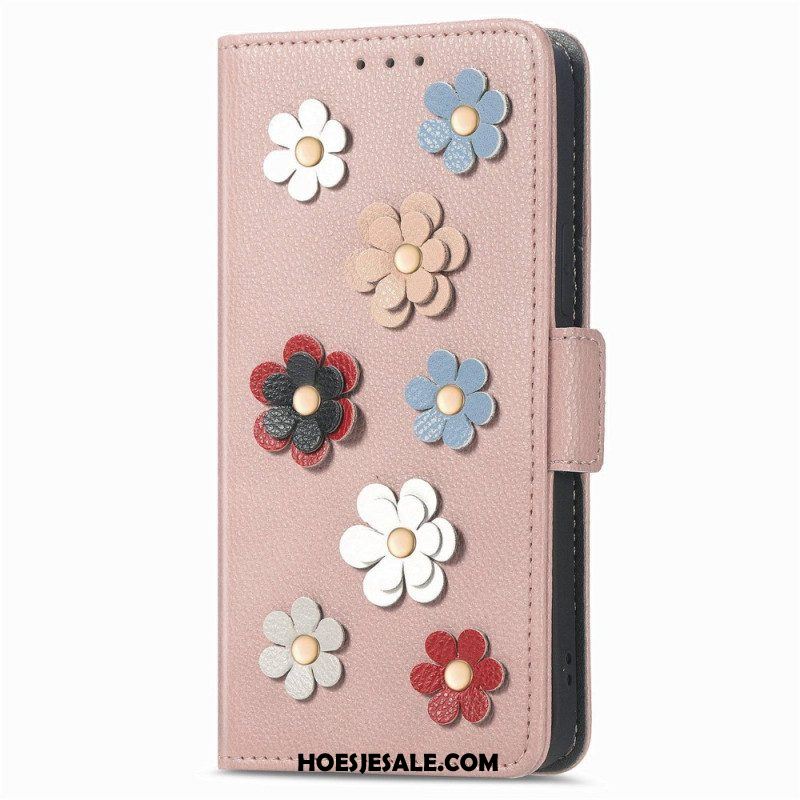 Folio-hoesje voor Xiaomi 12 Lite 3d Bloemen