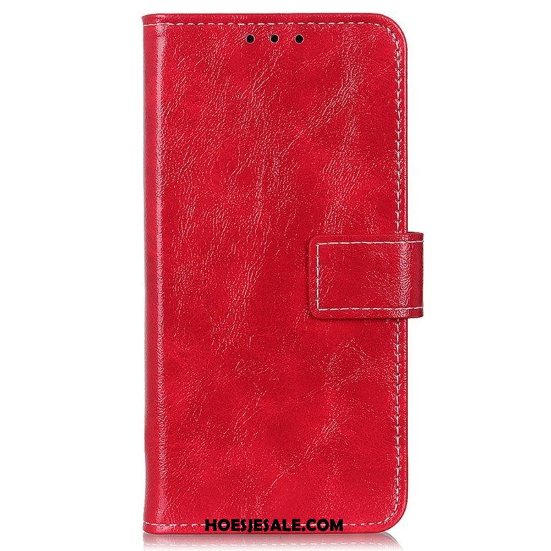 Folio-hoesje voor Xiaomi 12T / 12T Pro Imitatie Lakleer