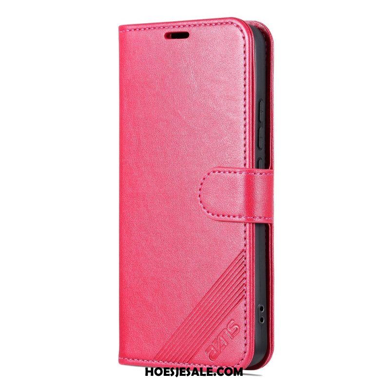 Folio-hoesje voor Xiaomi 13 Azns Ledereffect