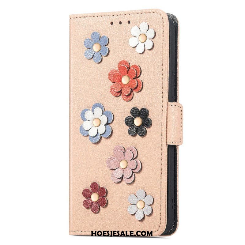 Folio-hoesje voor Xiaomi 13 Decoratieve Bloemen