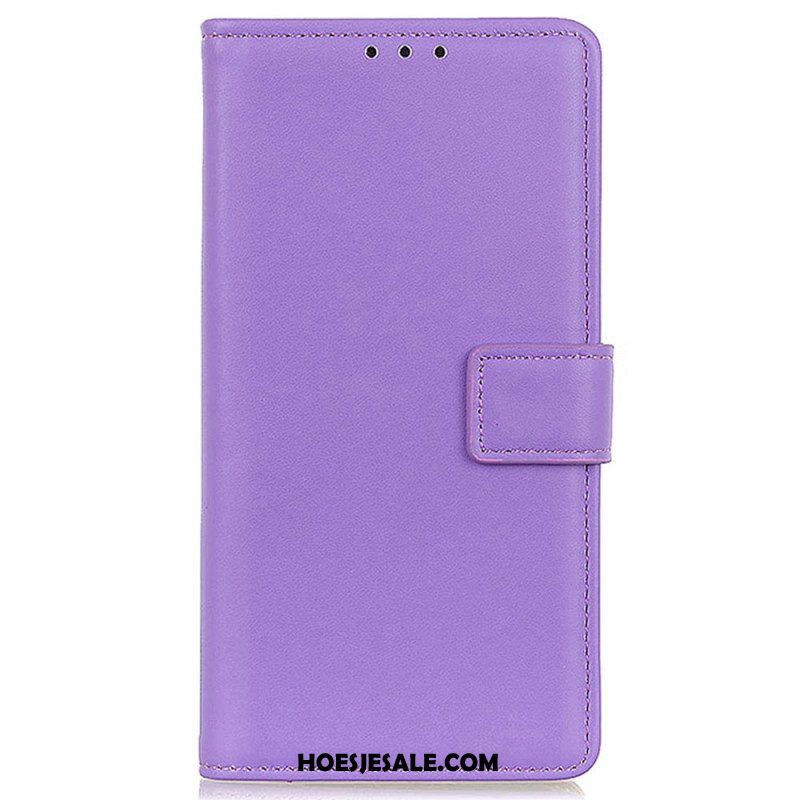 Folio-hoesje voor Xiaomi 13 Effen Kunstleer