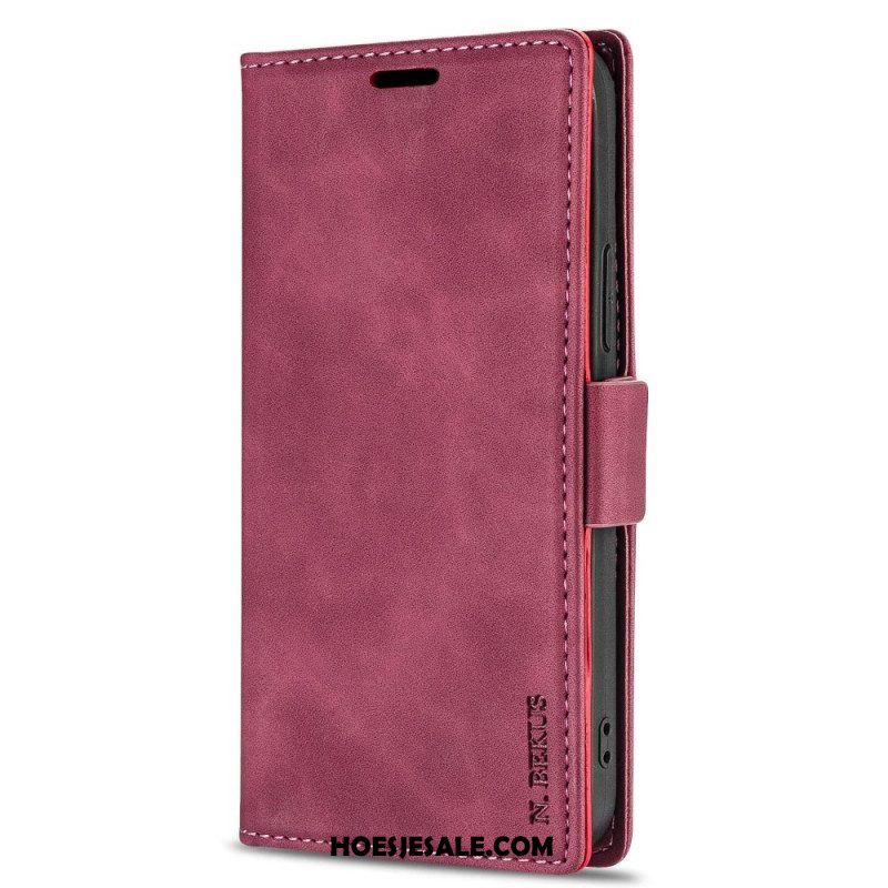 Folio-hoesje voor Xiaomi 13 Ln.bekus Ledereffect