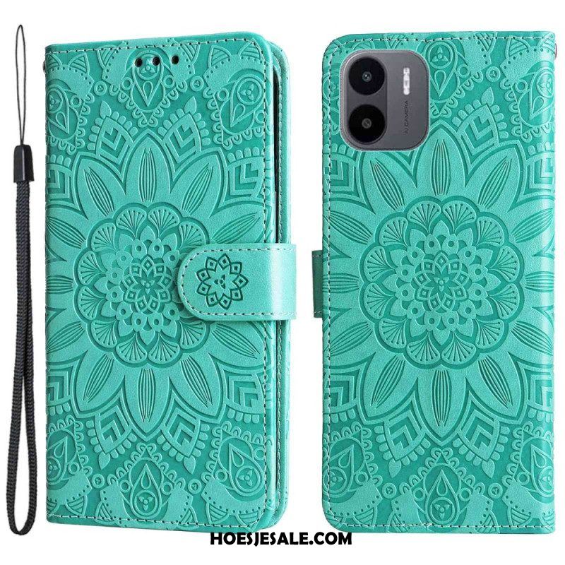 Folio-hoesje voor Xiaomi Redmi A1 Mandala-patroon