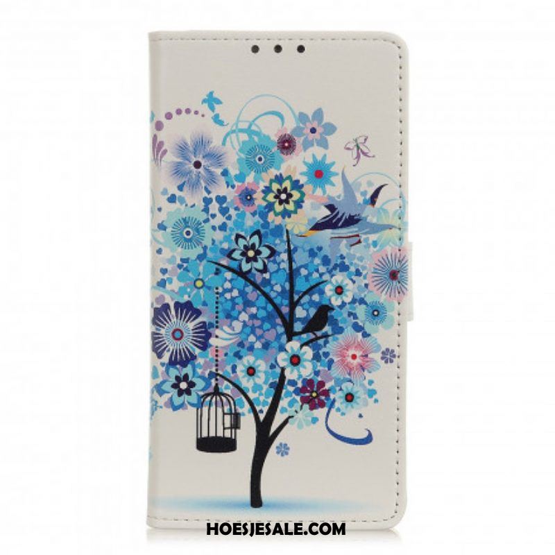 Folio-hoesje voor Xiaomi Redmi Note 10 / 10S Bloeiende Boom