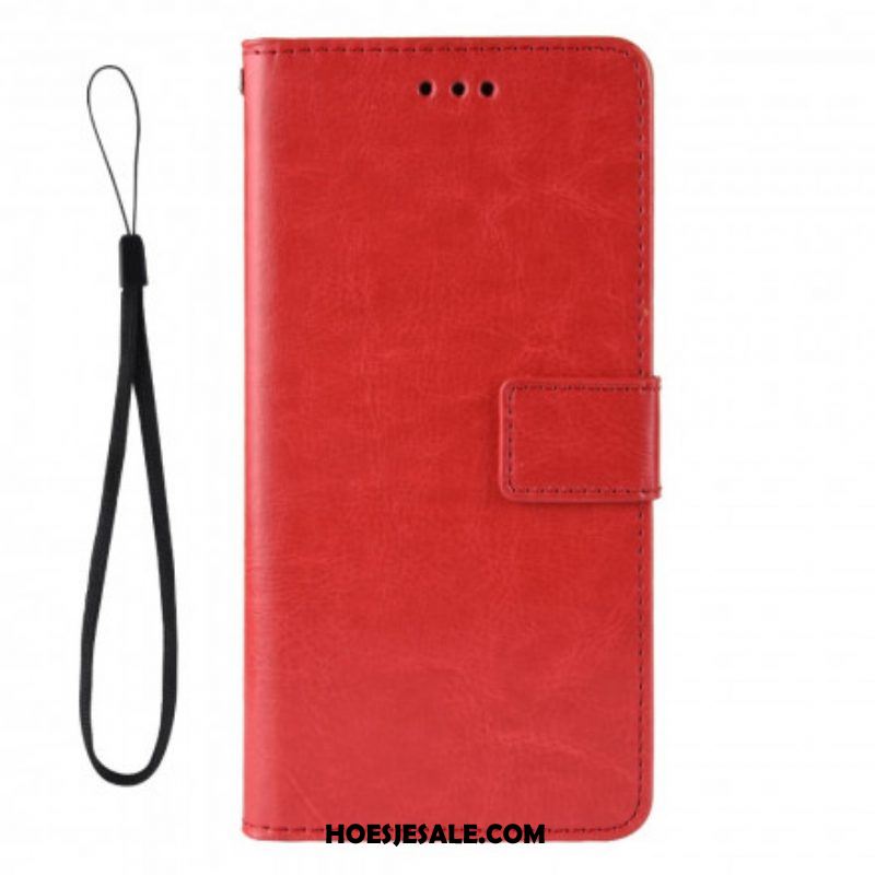 Folio-hoesje voor Xiaomi Redmi Note 10 / 10S Flitsend Kunstleer