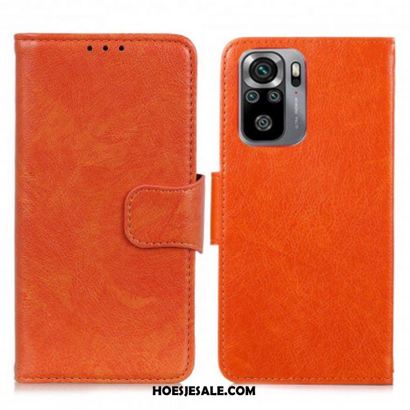 Folio-hoesje voor Xiaomi Redmi Note 10 / 10S Splitnappaleer