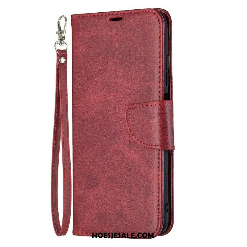 Folio-hoesje voor Xiaomi Redmi Note 10 5G Flip Case Gladde Flap Schuin