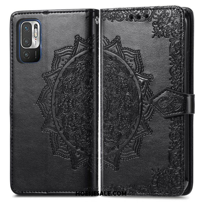 Folio-hoesje voor Xiaomi Redmi Note 10 5G Mandala Middeleeuwen