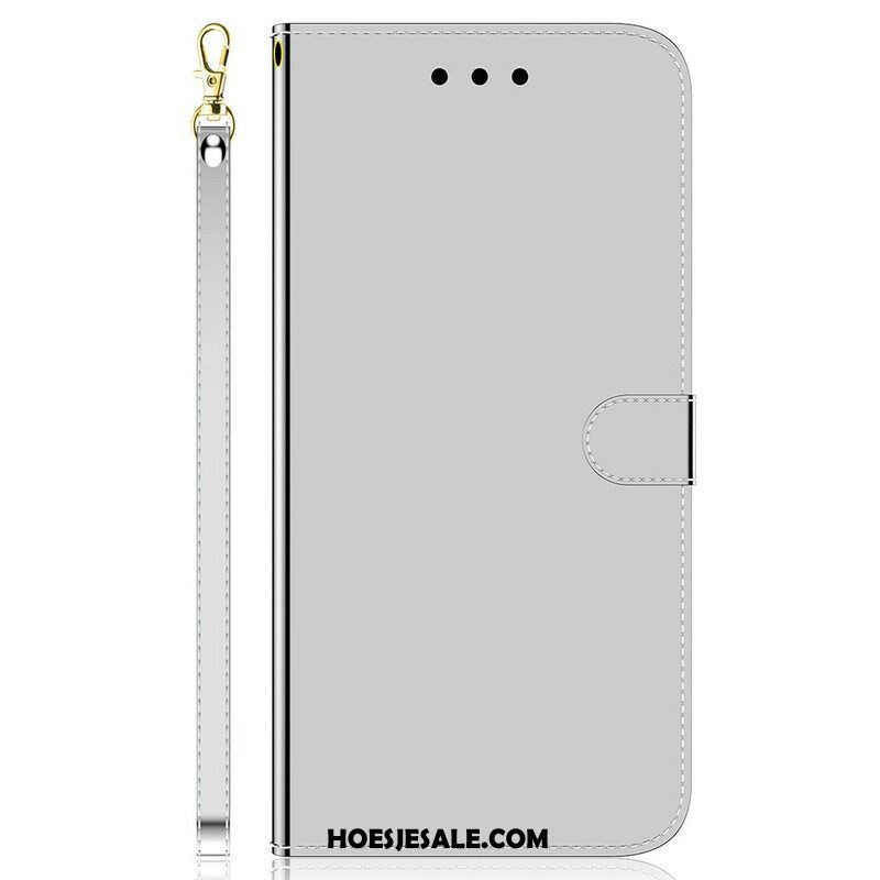 Folio-hoesje voor Xiaomi Redmi Note 10 5G Spiegelkap