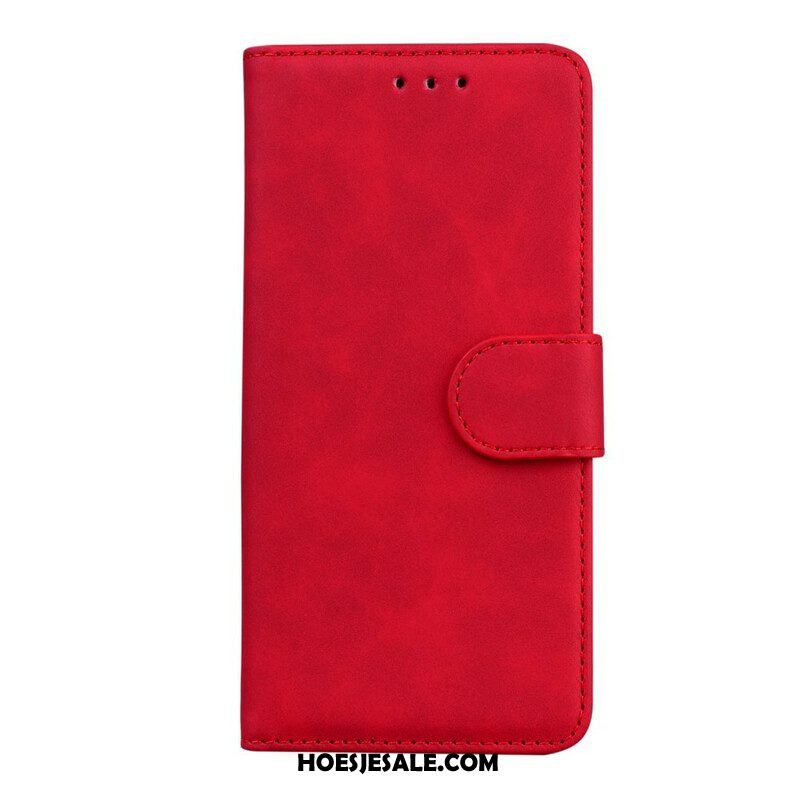 Folio-hoesje voor Xiaomi Redmi Note 10 5G Vintage Naaien