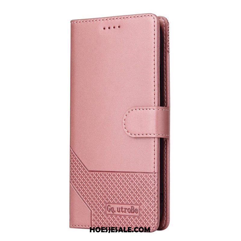 Folio-hoesje voor Xiaomi Redmi Note 10 Pro Ledereffect Gq.utrobe