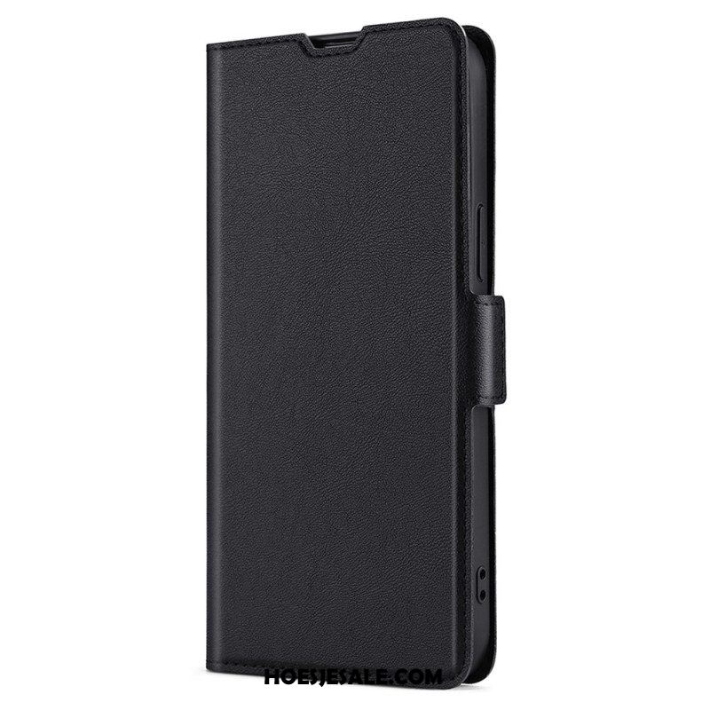 Folio-hoesje voor Xiaomi Redmi Note 10 Pro Ultrafijne Lederen Stijl