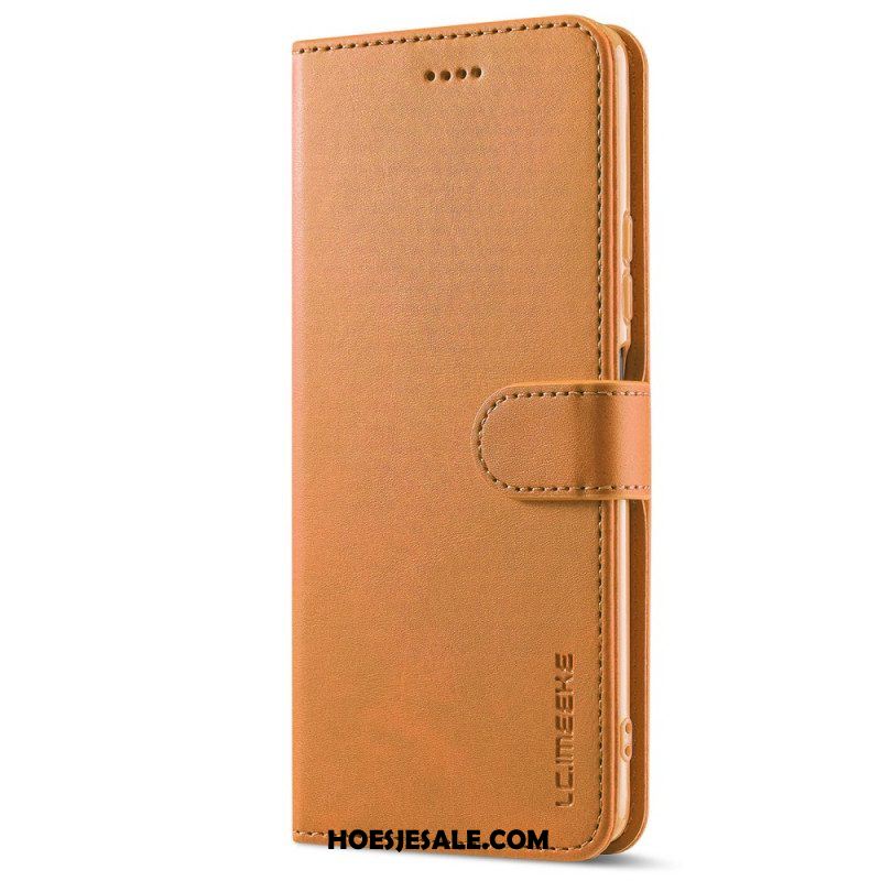 Folio-hoesje voor Xiaomi Redmi Note 11 / 11S Lc.imeeke Ledereffect