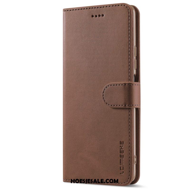 Folio-hoesje voor Xiaomi Redmi Note 11 / 11S Lc.imeeke Ledereffect