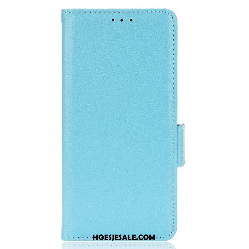 Folio-hoesje voor Xiaomi Redmi Note 11 / 11S Lychee-textuur