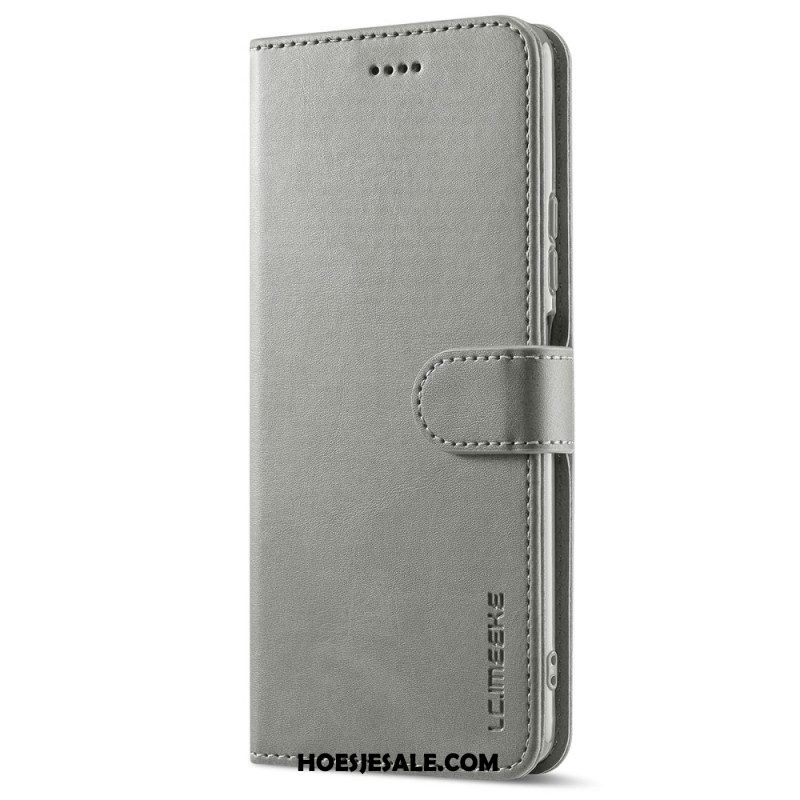 Folio-hoesje voor Xiaomi Redmi Note 11 Pro / 11 Pro 5G Lc.imeeke Ledereffect