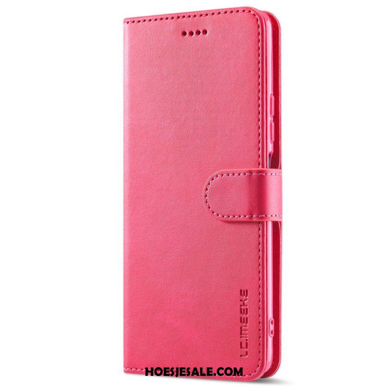 Folio-hoesje voor Xiaomi Redmi Note 11 Pro / 11 Pro 5G Lc.imeeke Ledereffect