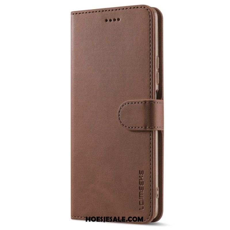 Folio-hoesje voor Xiaomi Redmi Note 11 Pro / 11 Pro 5G Lc.imeeke Ledereffect