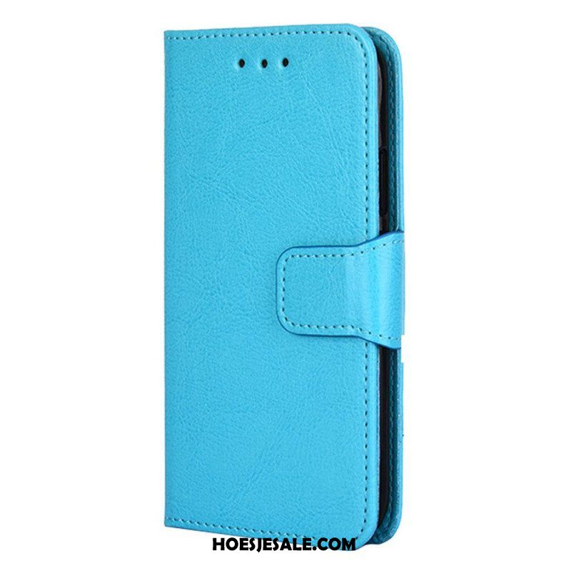 Folio-hoesje voor Xiaomi Redmi Note 11 Pro / 11 Pro 5G Retro Kunstleer