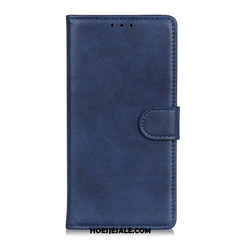 Folio-hoesje voor Xiaomi Redmi Note 11 Pro / 11 Pro 5G Retro Mat Leereffect