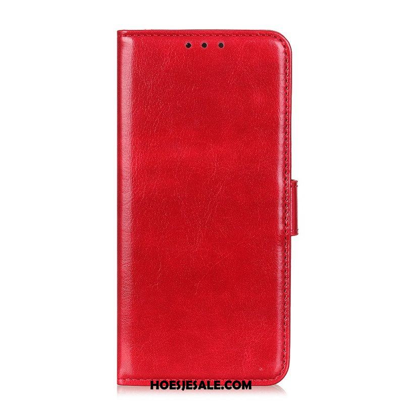 Folio-hoesje voor Xiaomi Redmi Note 11 Pro Plus 5G Finesse Van Kunstleer