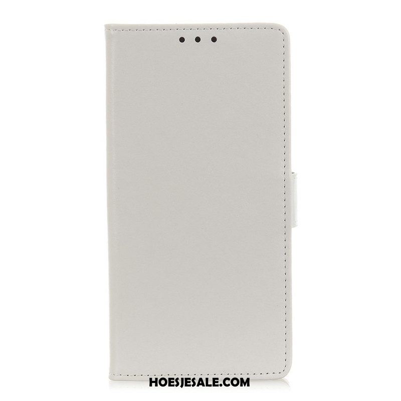 Folio-hoesje voor Xiaomi Redmi Note 11 Pro Plus 5G Glanzend Leereffect