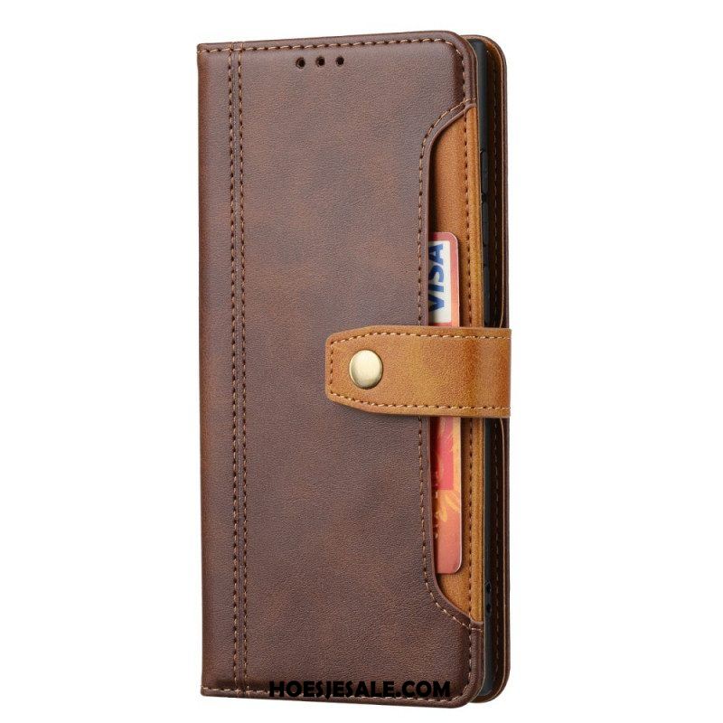 Folio-hoesje voor Xiaomi Redmi Note 11 Pro Plus 5G Met Riem