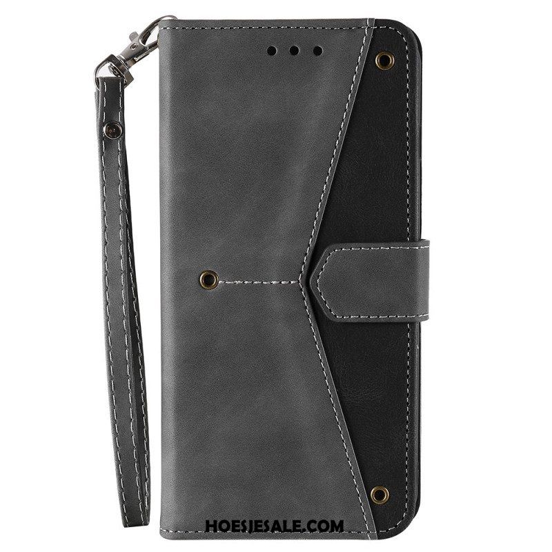 Folio-hoesje voor Xiaomi Redmi Note 11 Pro Plus 5G Skin-touch-naden