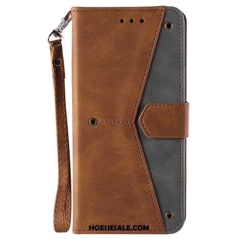 Folio-hoesje voor Xiaomi Redmi Note 11 Pro Plus 5G Skin-touch-naden