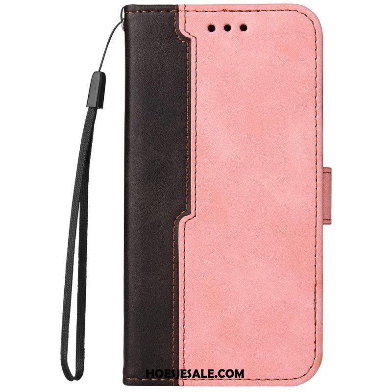 Folio-hoesje voor Xiaomi Redmi Note 11 Pro Plus 5G Twee Toon
