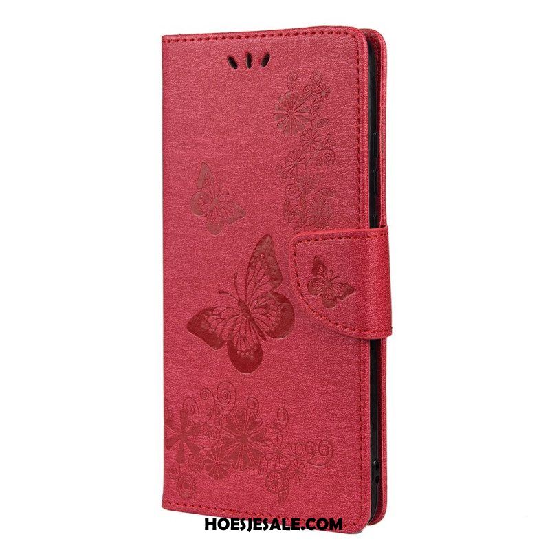 Folio-hoesje voor Xiaomi Redmi Note 11 Pro Plus 5G Vlinders