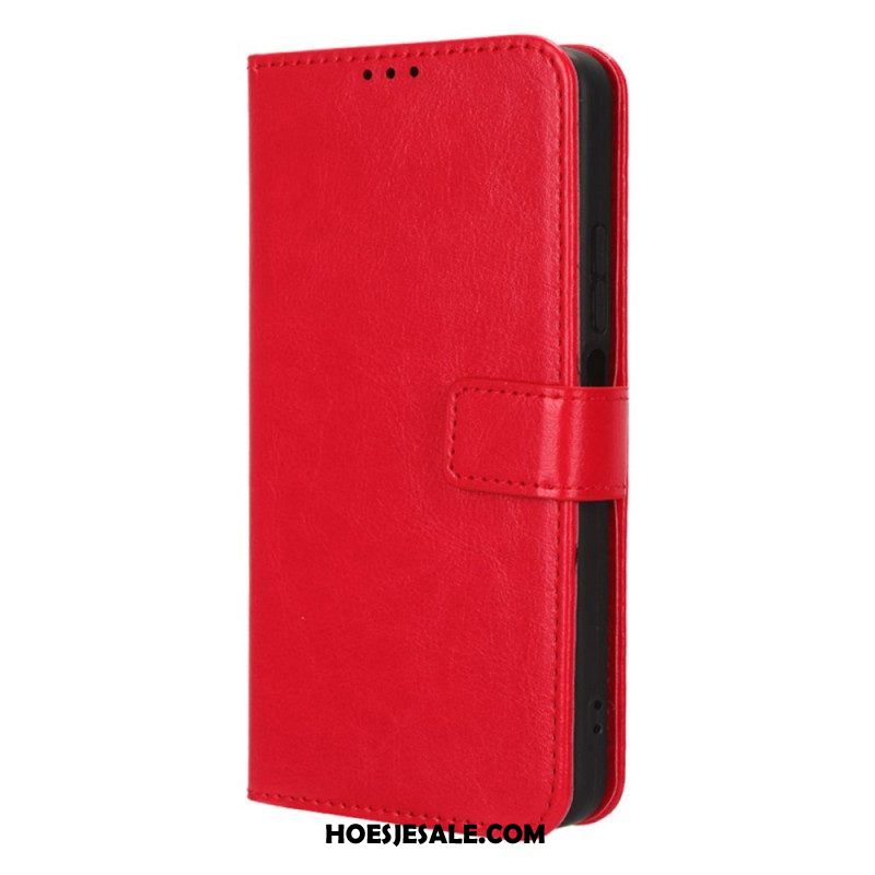 Folio-hoesje voor Xiaomi Redmi Note 12 4G Flitsend Kunstleer