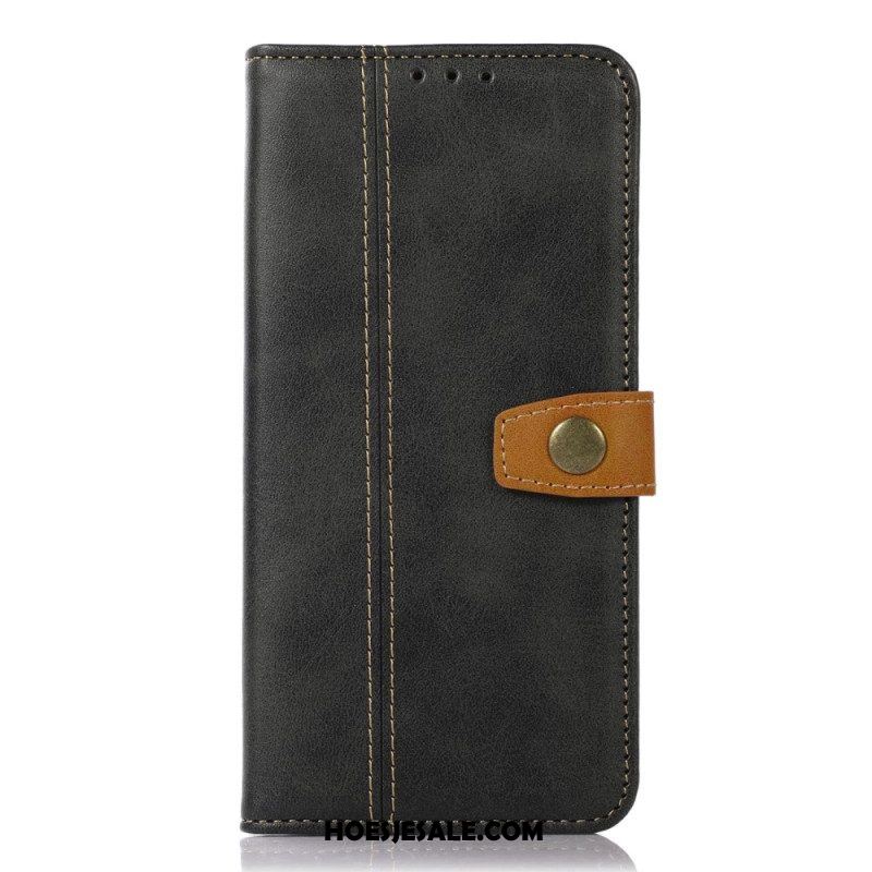 Folio-hoesje voor Xiaomi Redmi Note 12 4G Geweven Band