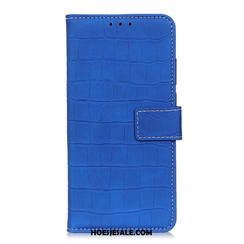 Folio-hoesje voor Xiaomi Redmi Note 12 4G Krokodil