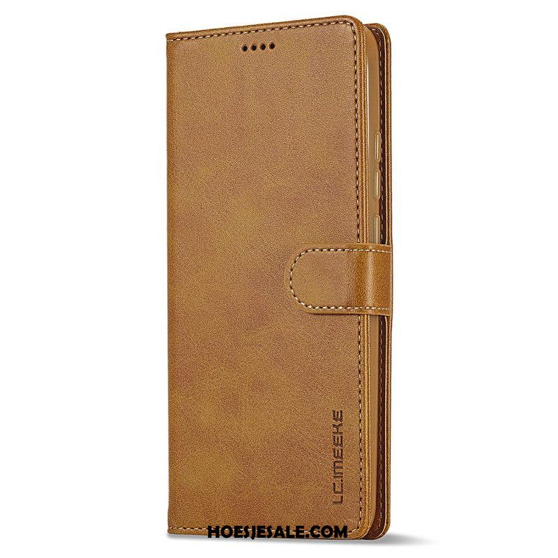 Folio-hoesje voor Xiaomi Redmi Note 12 4G Ledereffect Lc.imeeke