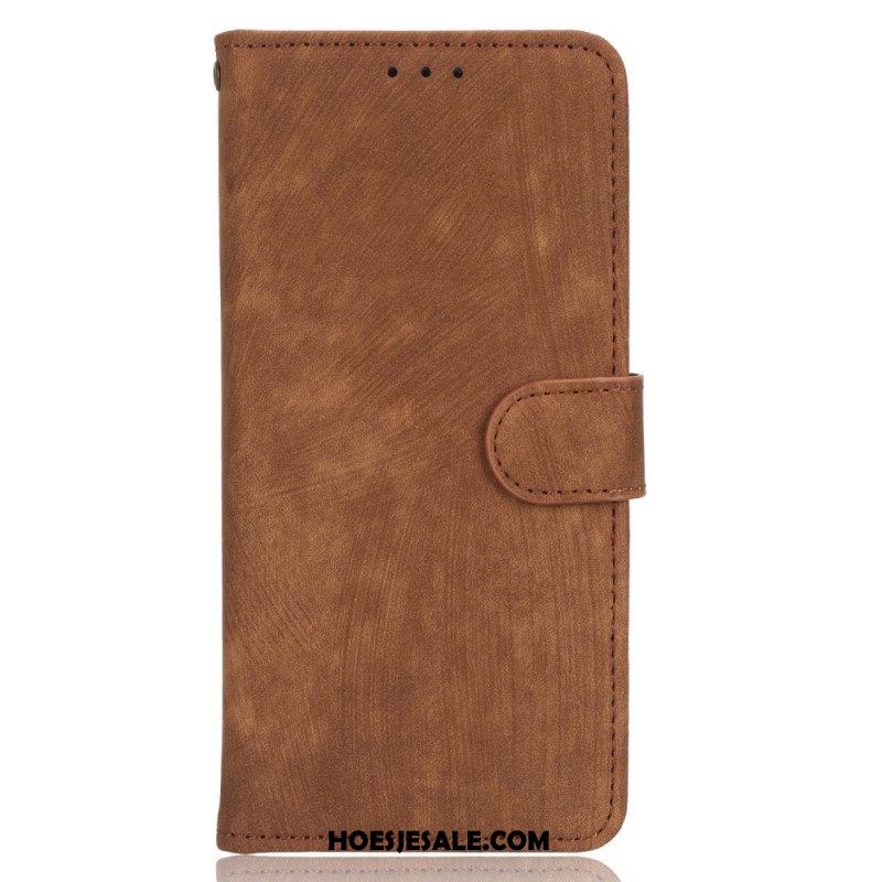 Folio-hoesje voor Xiaomi Redmi Note 12 4G Vintage Zichtbare Naden