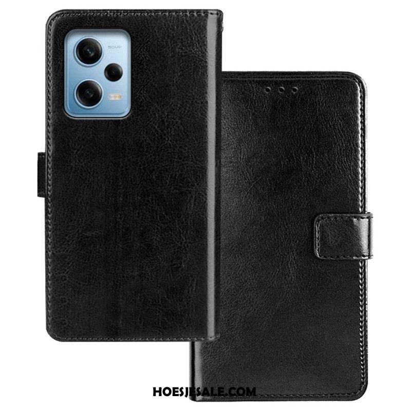 Folio-hoesje voor Xiaomi Redmi Note 12 Pro Idewei Lederen Stijl