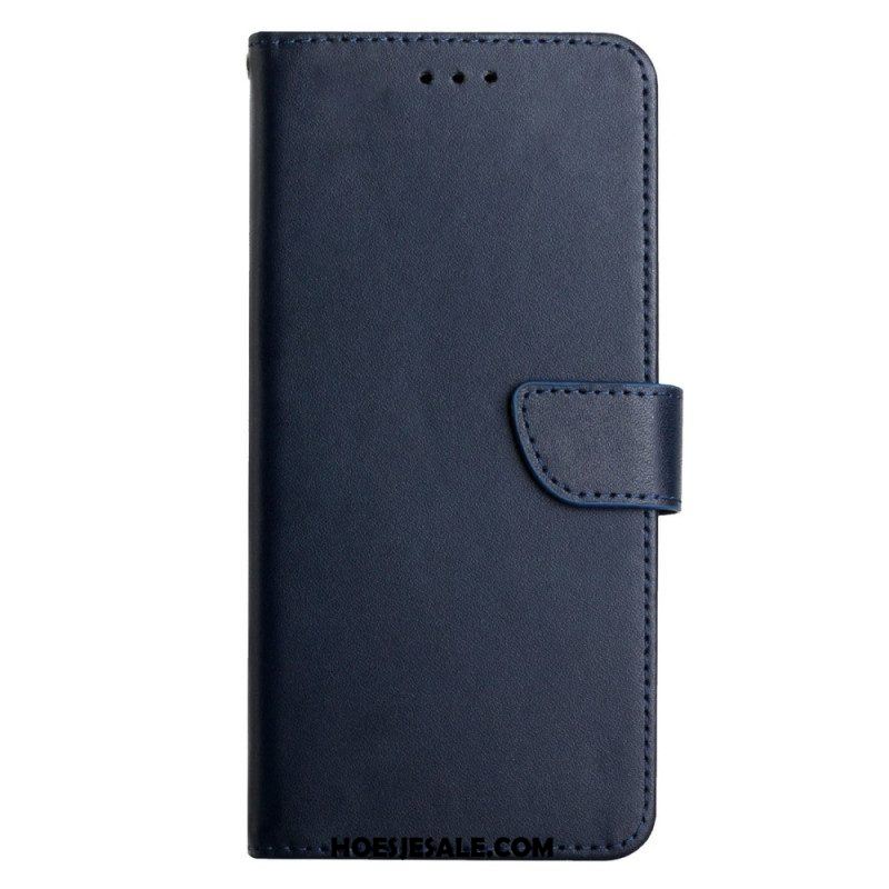 Folio-hoesje voor Xiaomi Redmi Note 12 Pro Plus Echt Nappaleer