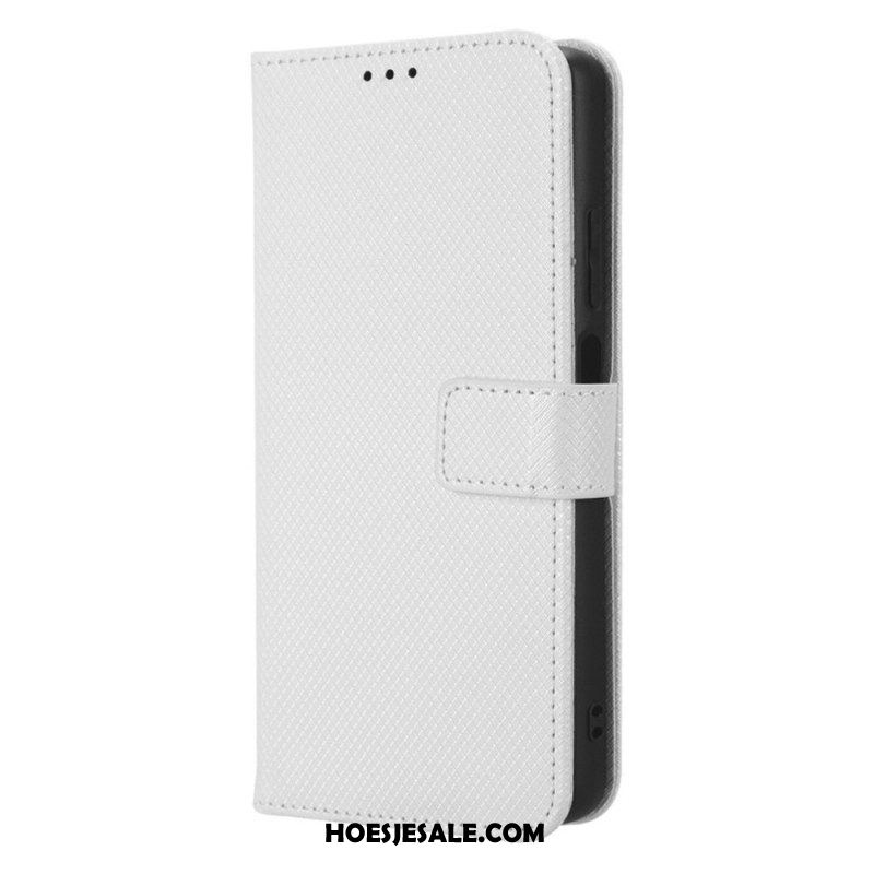Folio-hoesje voor Xiaomi Redmi Note 12 Pro Plus Met Ketting Stijlvol Imitatieleer Met Bandjes