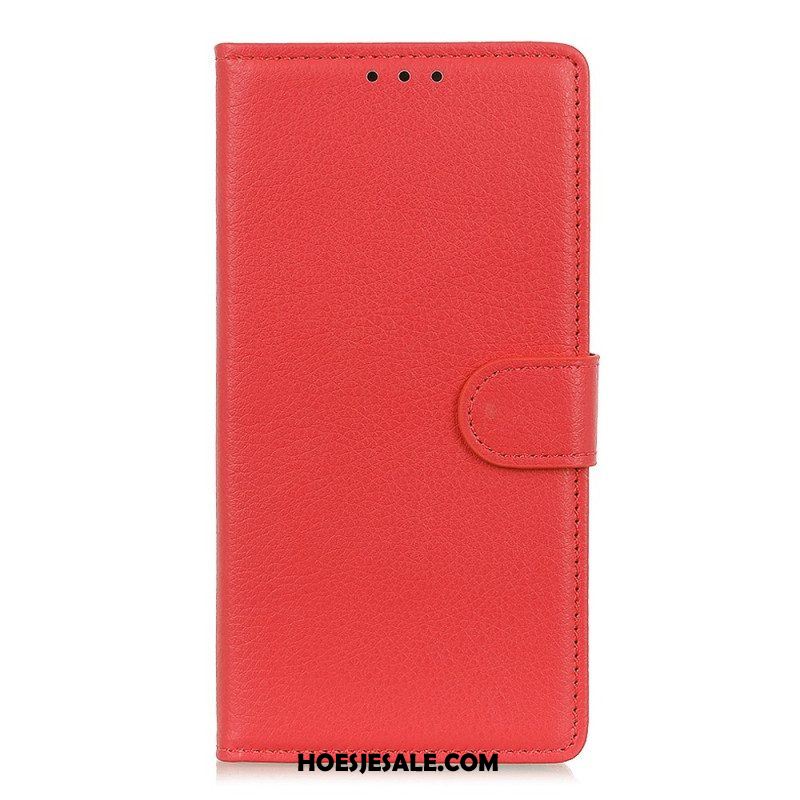 Folio-hoesje voor Xiaomi Redmi Note 12 Pro Plus Traditioneel Kunstleer