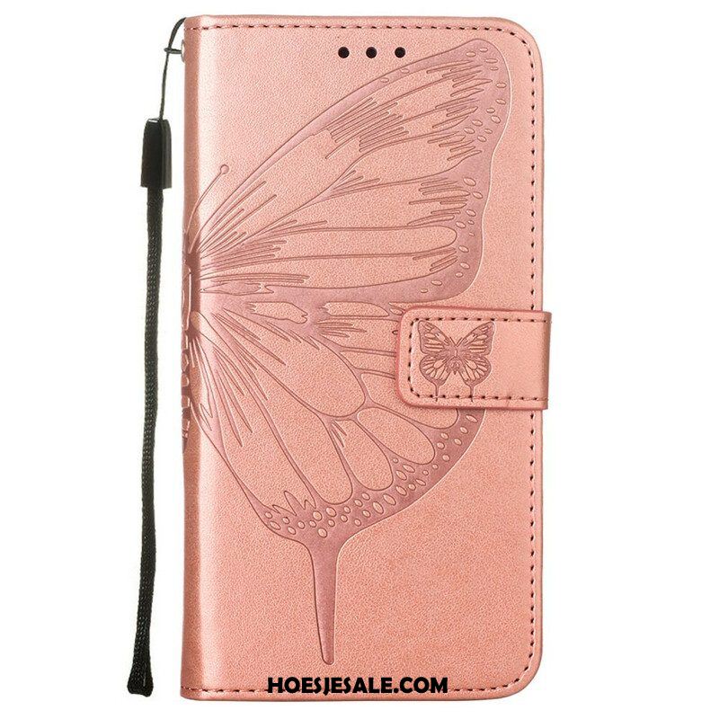 Folio-hoesje voor iPhone 13 Mini Vlinder Ontwerp