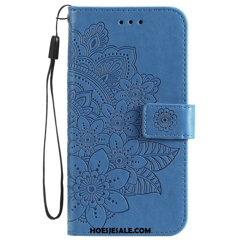 Folio-hoesje voor iPhone 13 Pro Bloemenprint