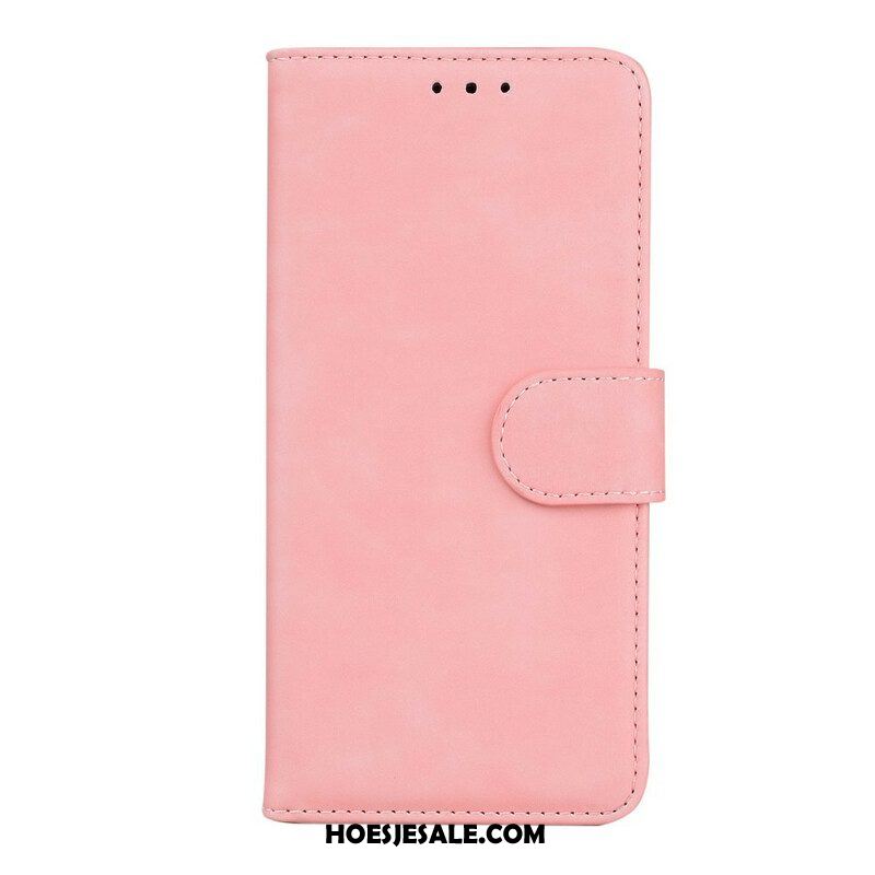 Folio-hoesje voor iPhone 13 Pro Stijl Lederen Couture