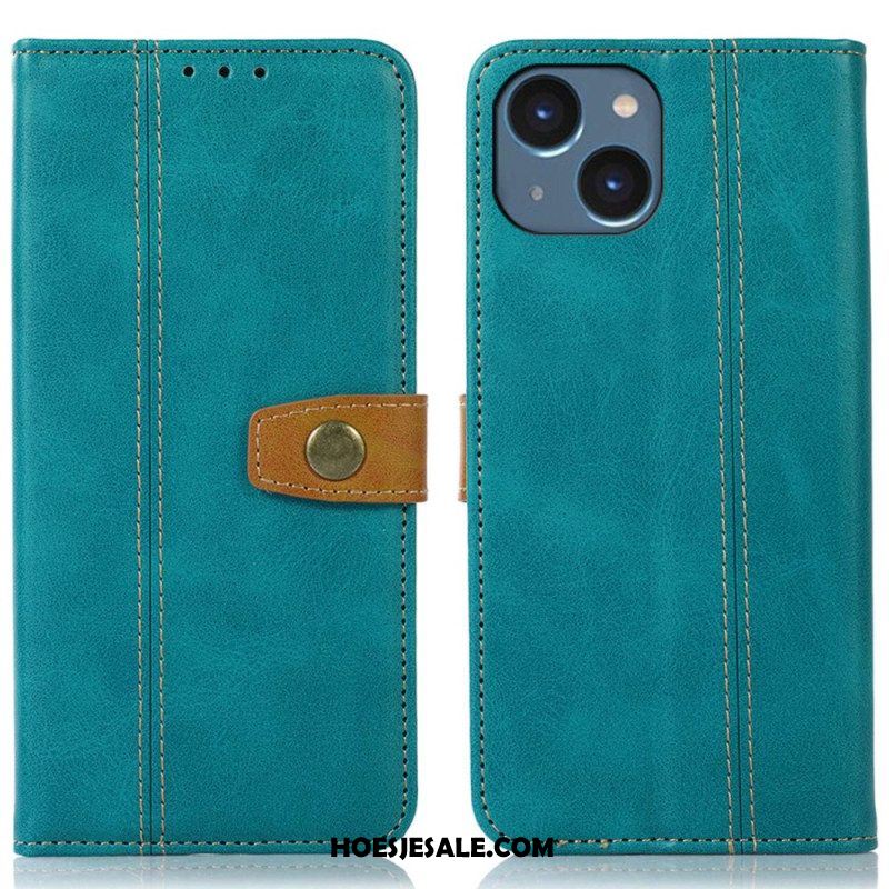 Folio-hoesje voor iPhone 14 Plus Geweven Band