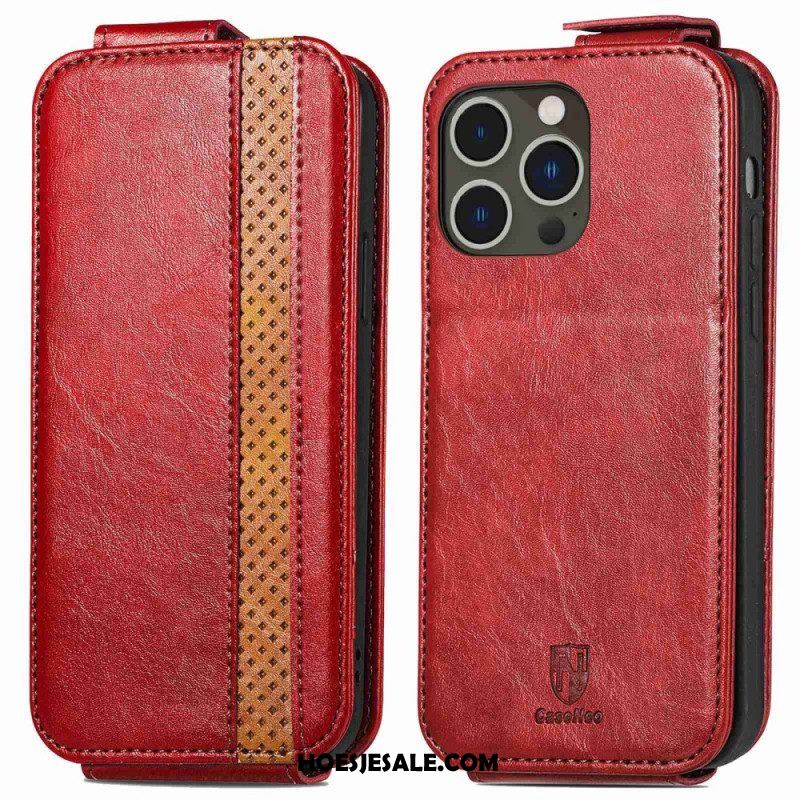 Folio-hoesje voor iPhone 14 Pro Flip Case Caseneo Verticale Klep