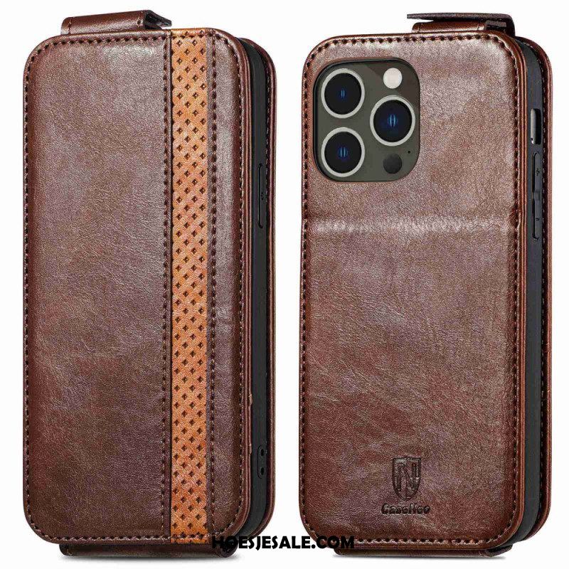 Folio-hoesje voor iPhone 14 Pro Flip Case Caseneo Verticale Klep